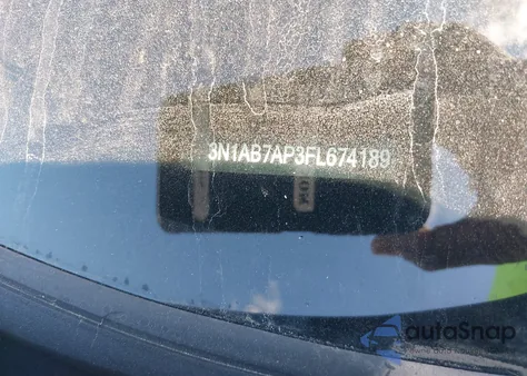 2015 Nissan Sentra Sv from USA, damaged, VIN 3N1AB7AP3FL674189